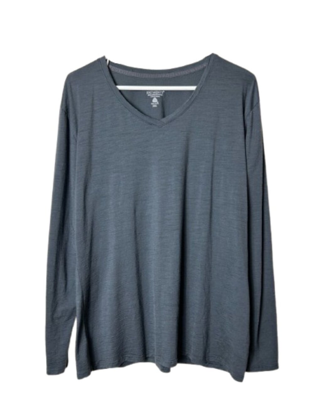 Segments gray 100% merino wool long sleeve base layer top XXL